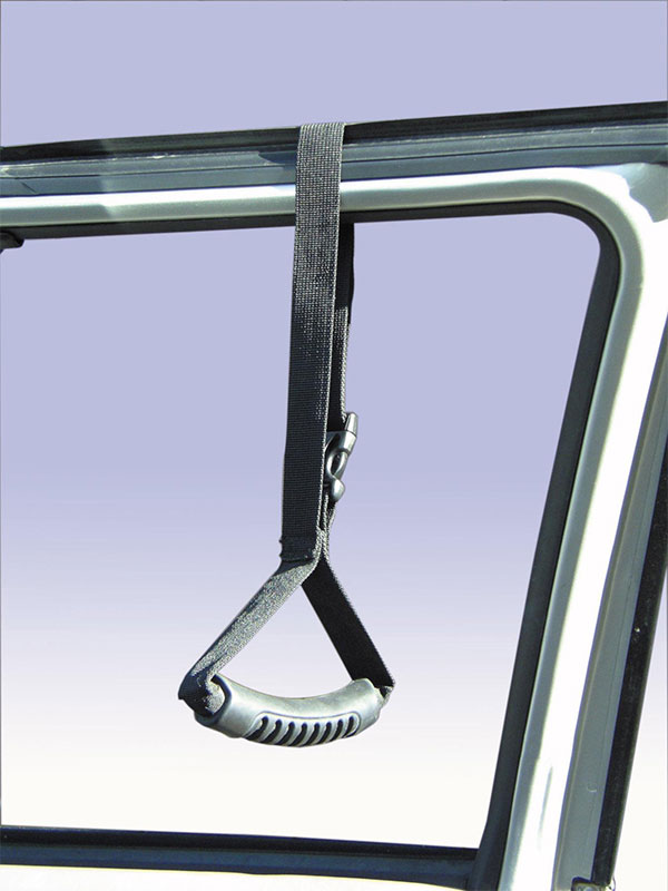 Handle Grip for Help Getting In and Out of Vehicles Attaches To Frame