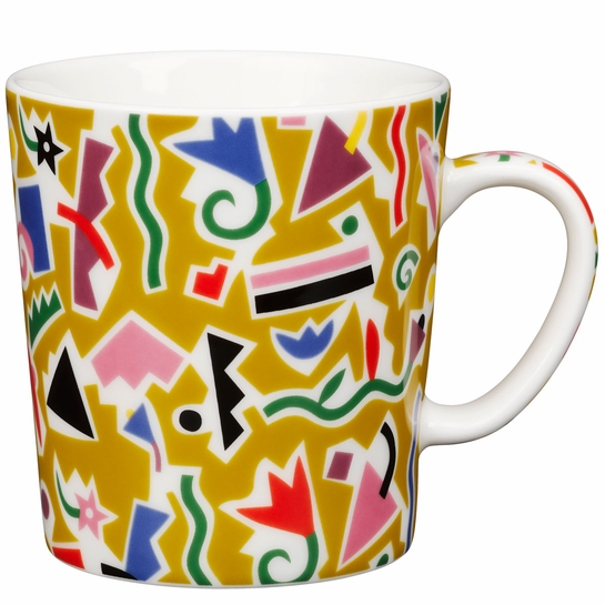 Arabia Finland 100 Bebop 1992 Mug