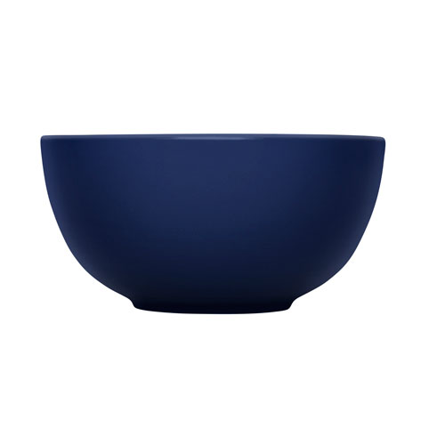 iittala Teema Blue Small Curved Serving Bowl Serving Bowls & Dishes