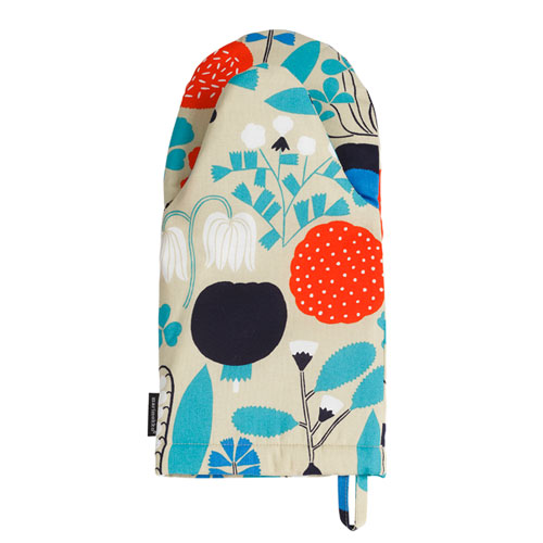 Marimekko Ahonlaita Beige Oven Mitt Aprons, Oven Mitts, & Pot Holders