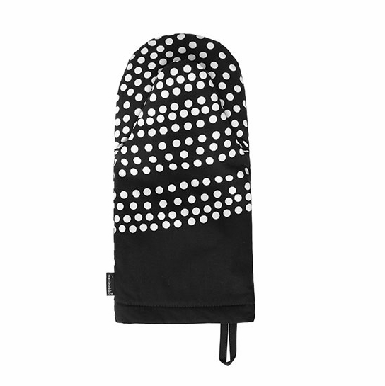 Marimekko Fokus Black/White Oven Mitt Aprons, Oven Mitts, & Pot Holders