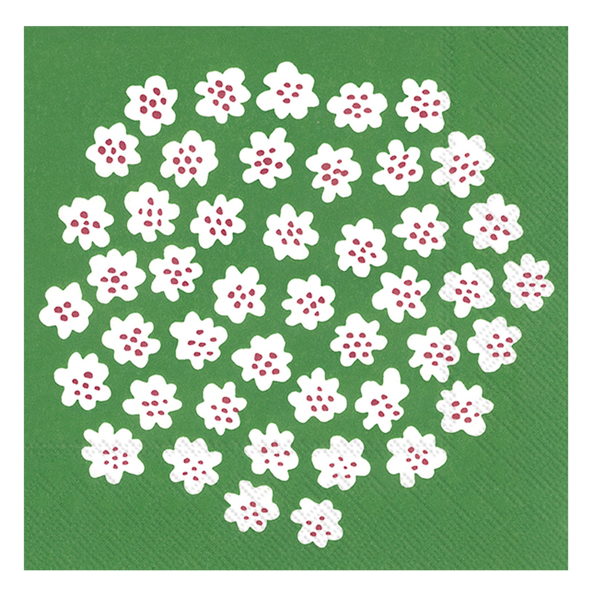 Marimekko Puketti Green Lunch Napkins Napkins & Coasters