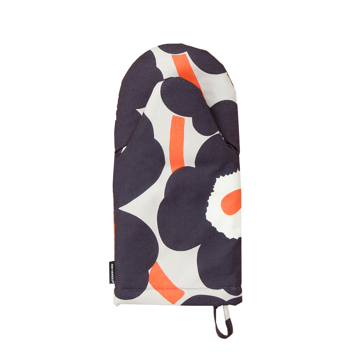 Marimekko Unikko Dark Grey Oven Mitt Aprons, Oven Mitts, & Pot Holders