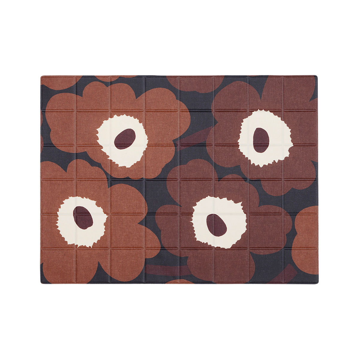 Marimekko Unikko Violet/Copper PVCCoated Placemat Made in Finland