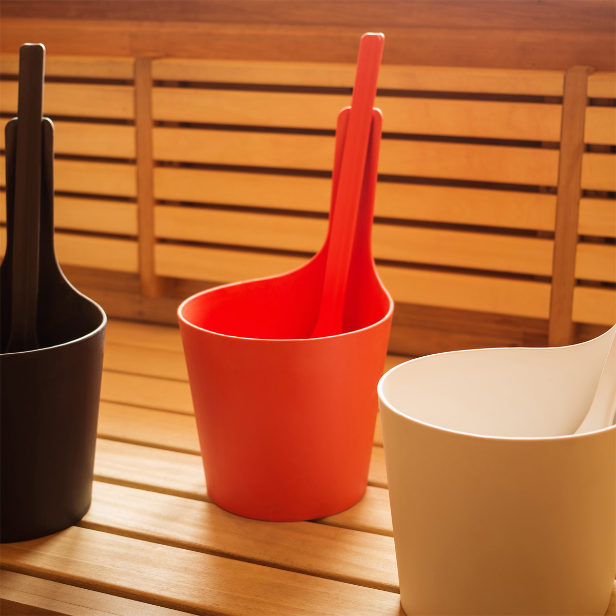 Rento Pisara Strawberry Sauna Bucket & Ladle Gift Set Rento Pisara