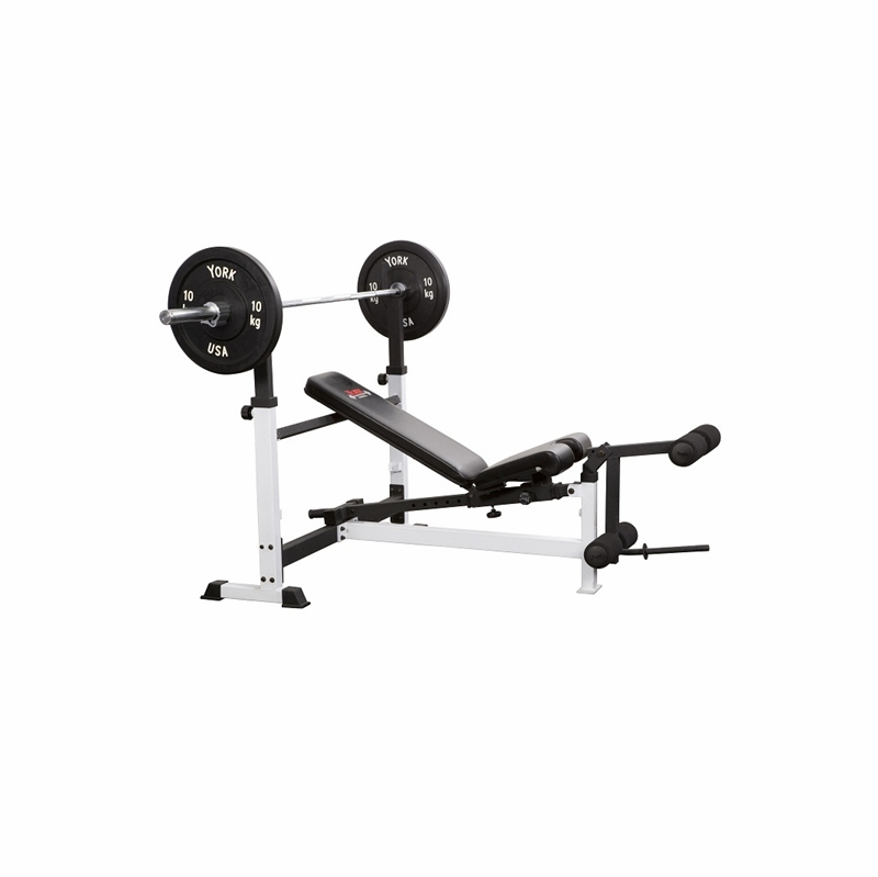 FTS York Olympic Weight Bench W/Leg Developer