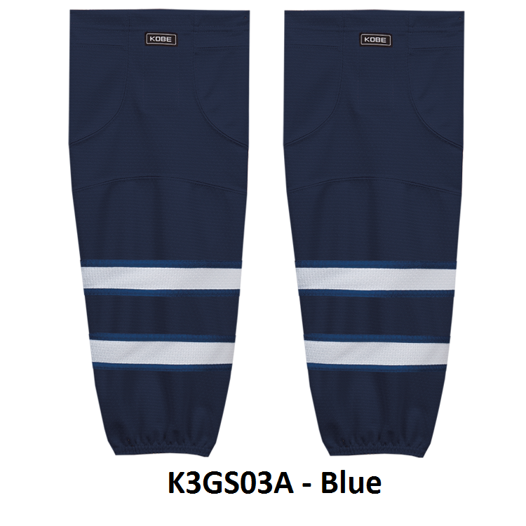 Winnipeg Jets Air Knit Hockey Socks Edge Mesh Kobe K3GS03