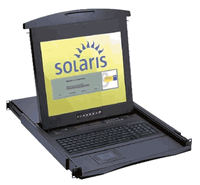 17Inch SUN Rackmount LCD Monitor with Cat5 IP KVM Switch