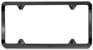 thumbnail image 2 of Carbon Style Stainless Steel License Plate Frame For Honda - Chrome Finish, 1-Year Warranty 2 of 14