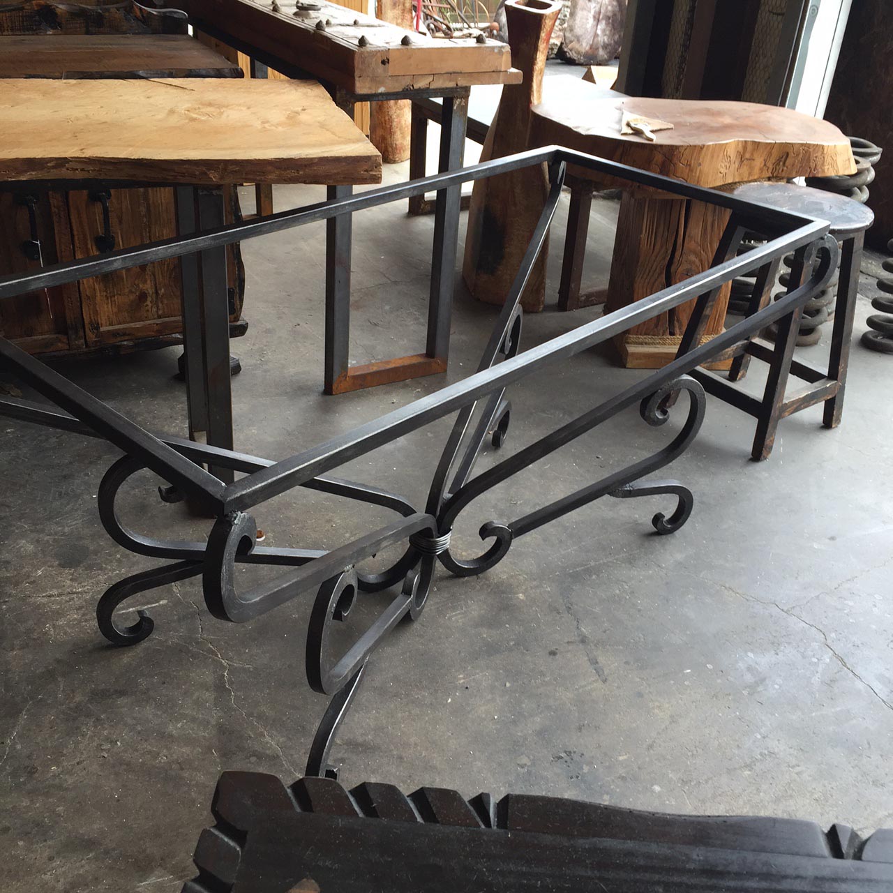 WROUGHT IRON FURNITURE