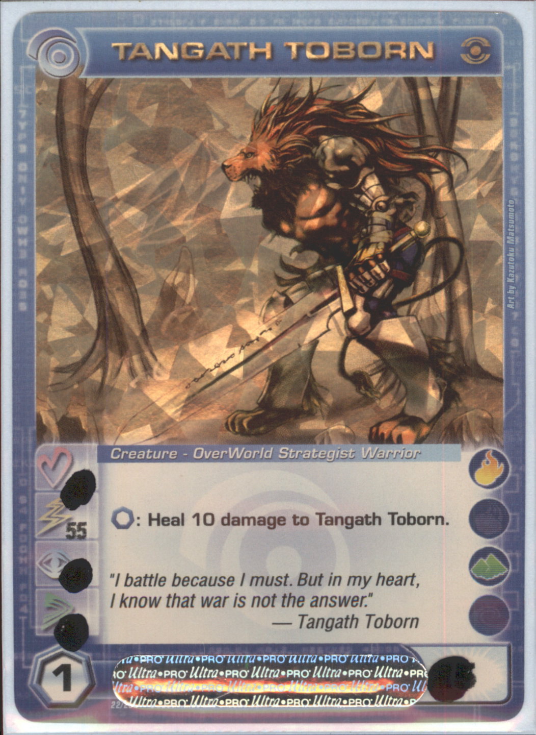 TANGATH TOBORN Chaotic SR Foil Card Code MAX STRENGTH STAT OF 55 Dawn Tangath Toborn Chaotic Sr Foil Card Code Max Strength Stat Of 55 Dawn Of Perim 5
