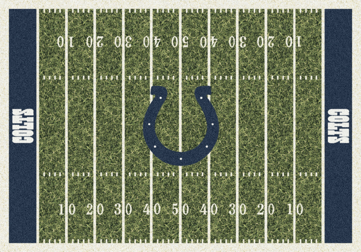 Milliken Area Rugs NFL Home Field Rugs 01042 Indianapolis Colts