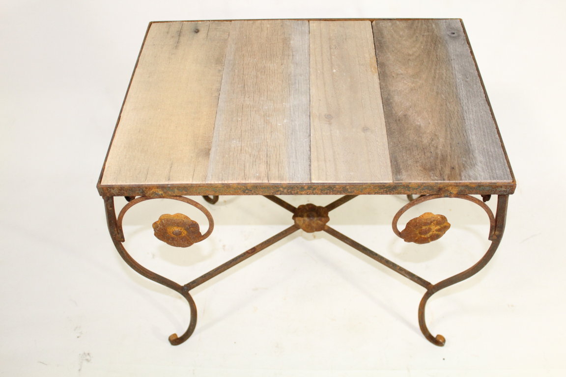 Wrought Iron Rectangle Table Exterior and Outdoor Furniture