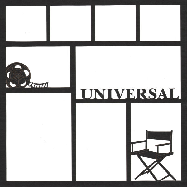 Universal 12 x 12 Overlay Laser Die Cut