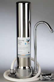 Doulton HCS Stainless Steel Countertop<br>Water Filter with 1 Ultracarb