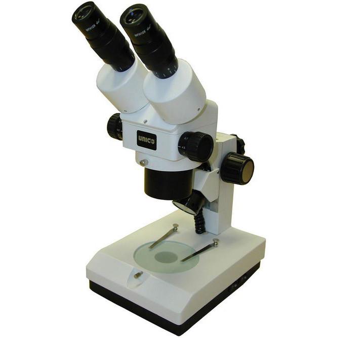 Microscope, Binocular, 10X Widefield Eyepiece, 7X45X, Extender Arm Stand, Halogen (top
