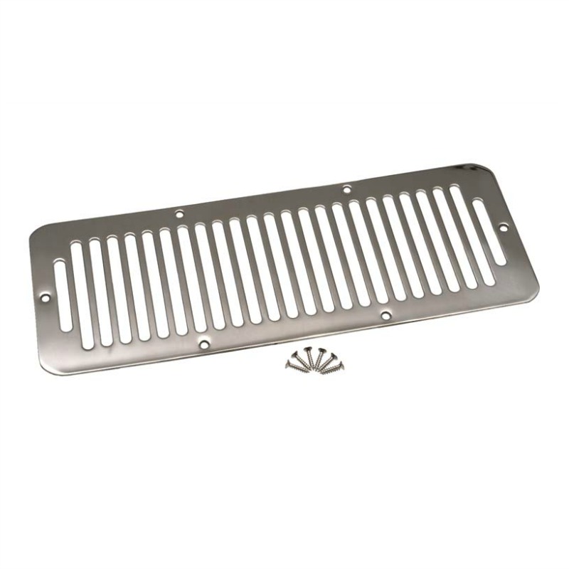 Kentrol 30406 Hood Vent Polished Stainless Steel, Jeep CJ 197886