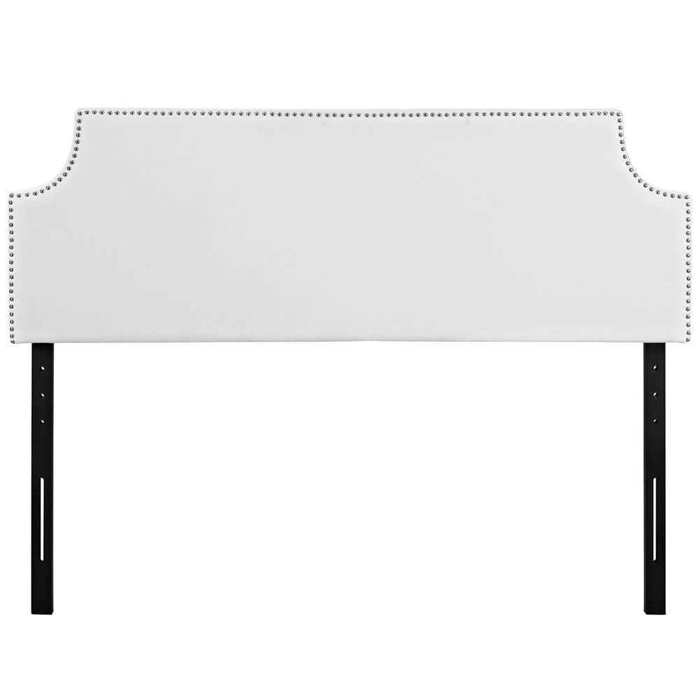 Laura Full Vinyl Headboard Modern In Designs