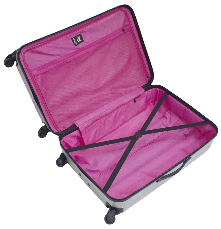 Mia Toro Izak "Paris" Hardside 3Piece Luggage Set