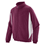 AUGUSTA MENS MAROON/ WHITE FULL ZIP JACKET W MCD35 EAGLE LOGO EMBROIDERED