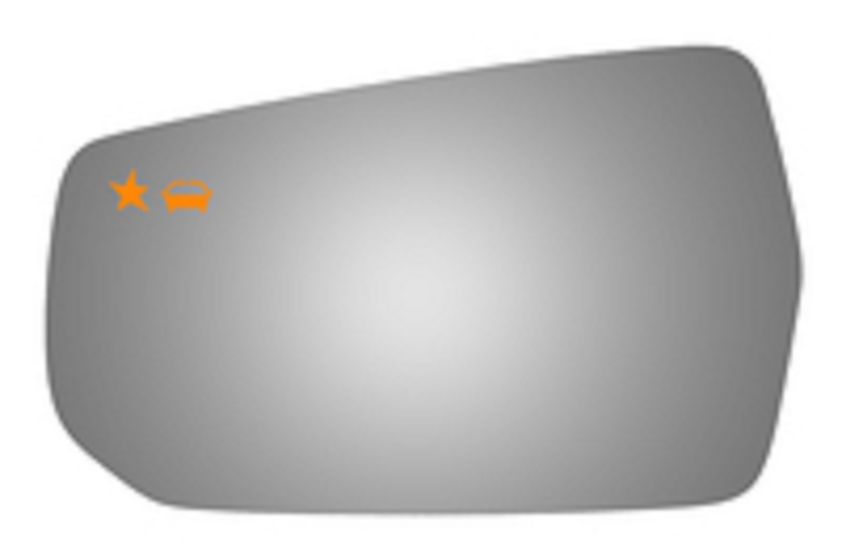 Chevrolet Malibu 2018 Driver Side Mirror Glass