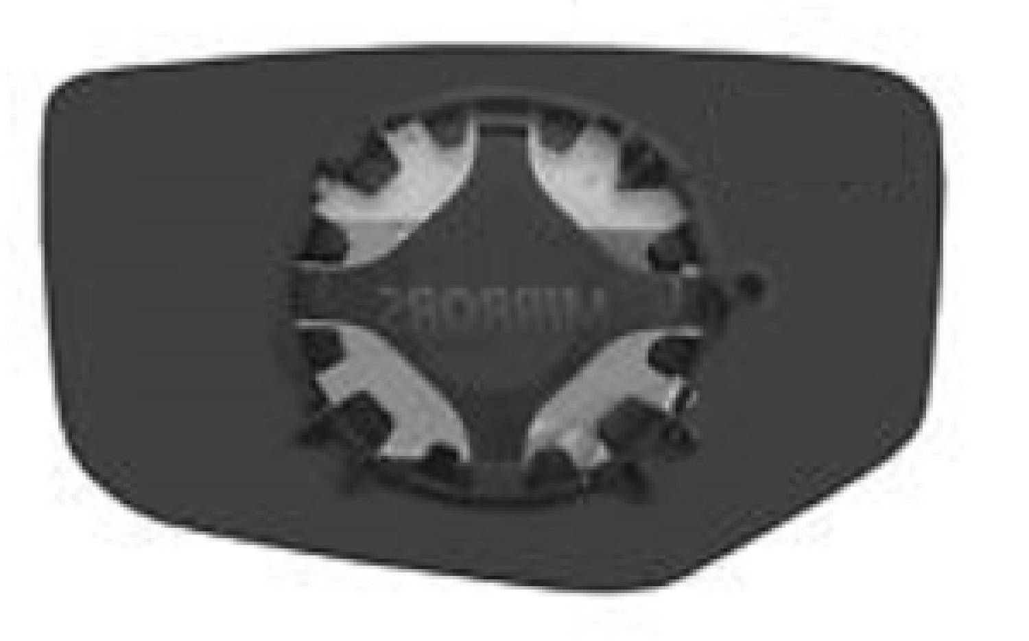 Honda Accord 2015 Passenger Side Mirror Glass W/Backing Plate