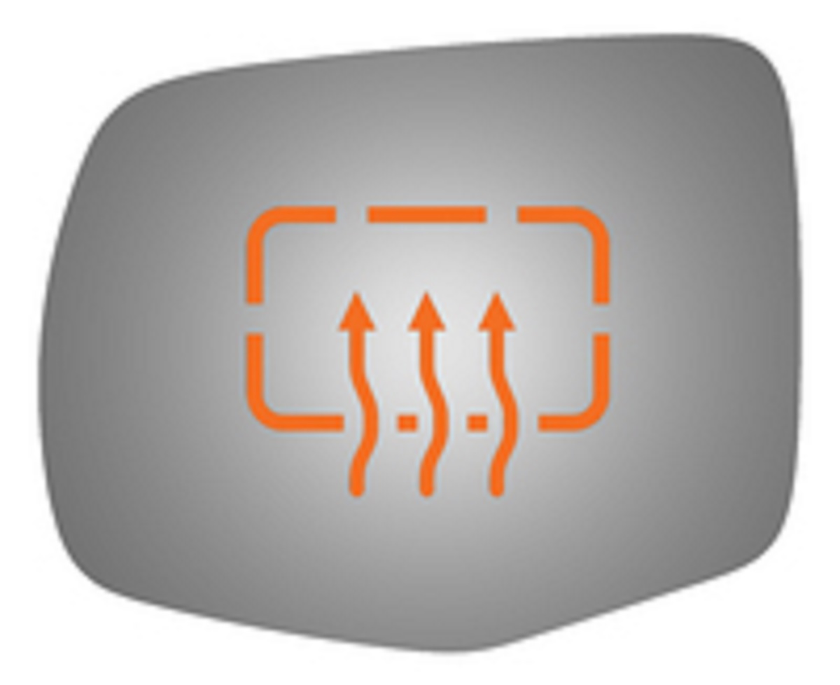 Honda Pilot 2016 Driver Side Heated Mirror Glass