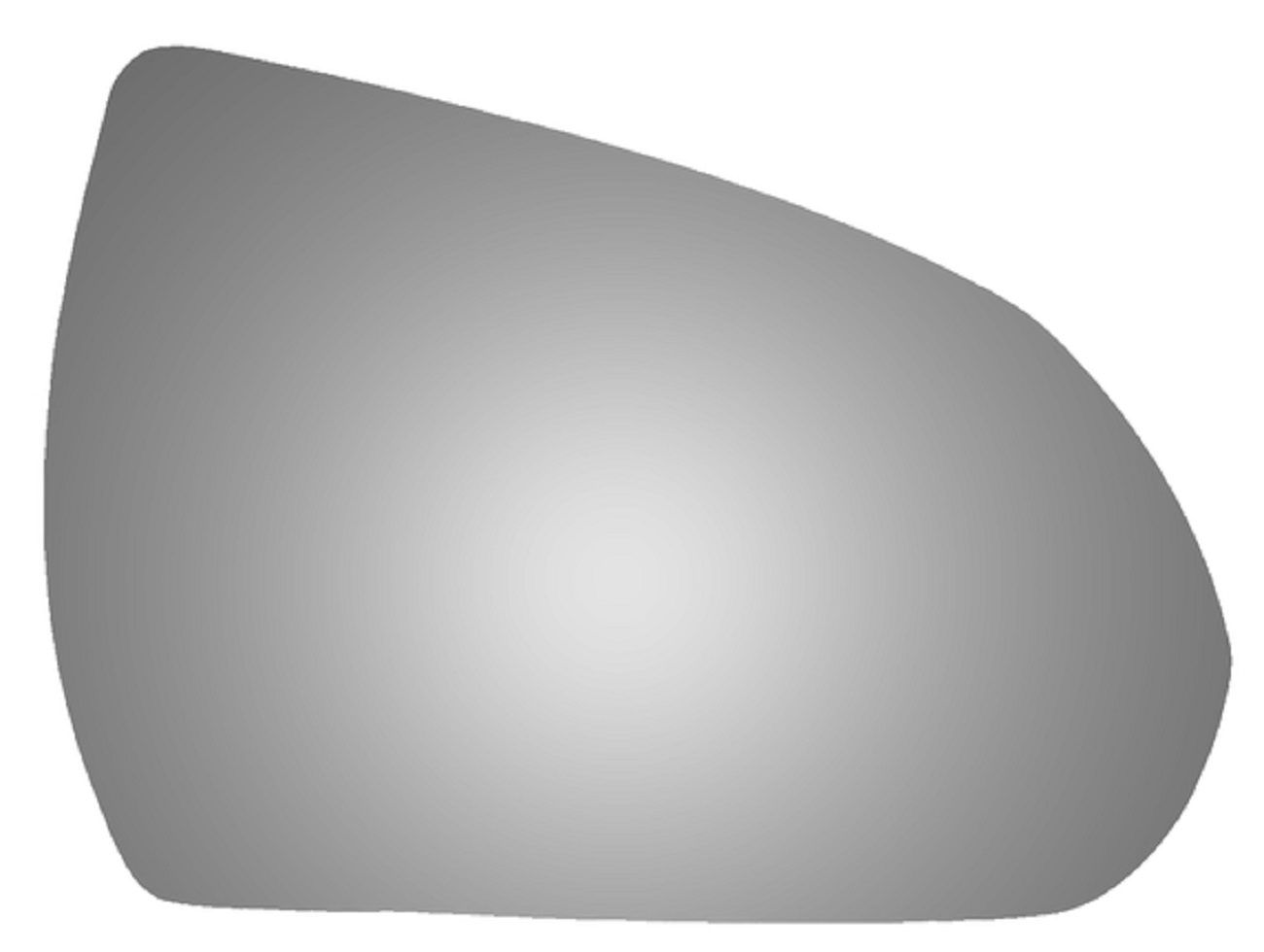 Hyundai Elantra 2016 Passenger Side Mirror Glass