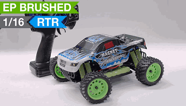 Fire Blue Exceed RC  Ready to Run Off Road Electric Mini Magnet Truck RC Remote Control Radio Car