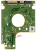 WD1600BPVT-00JJ5T0 2060-771820-000 REV A 771820-900 AE 771820 WD1600BPVT 160GB 2.5'' SATA circuit board replacement +FW