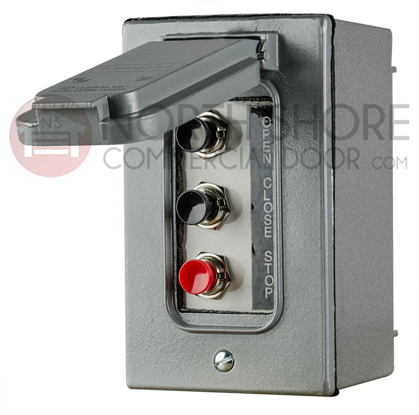 3BFX Flush Mount Garage Door Opener Exterior Control