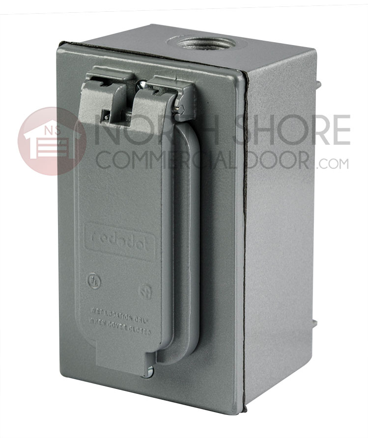 3BFX Flush Mount Garage Door Opener Exterior Control