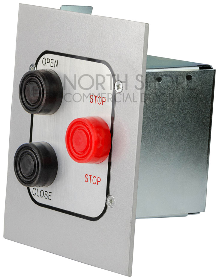 3BFX Flush Mount Garage Door Opener Exterior Control