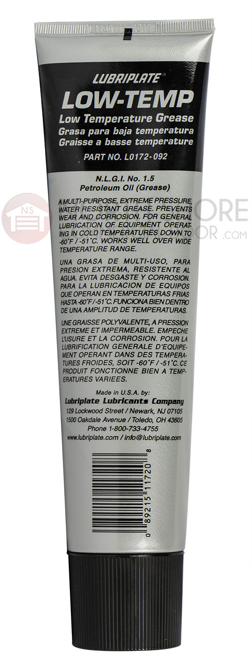 Genie 20010A.S Lubriplate Glu3 Low Temp Lubricant