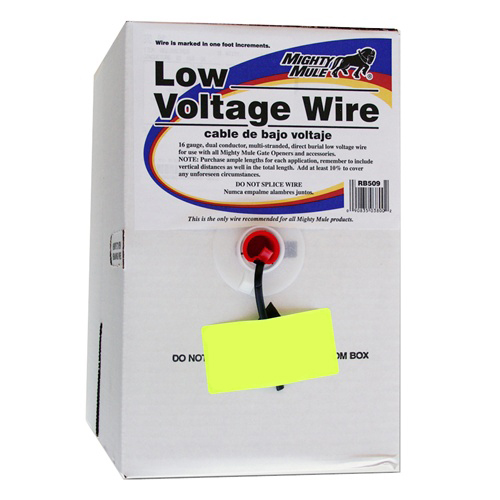 GTO/Mighty Mule Low Voltage Wire (1000ft Roll) RB509