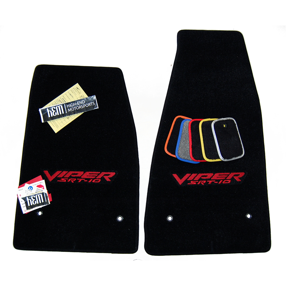 Dodge Viper SRT Embroidered Floor Mats