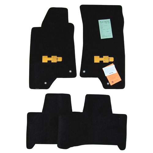 Hummer H3 Floor Mats 20062010 (Yellow)