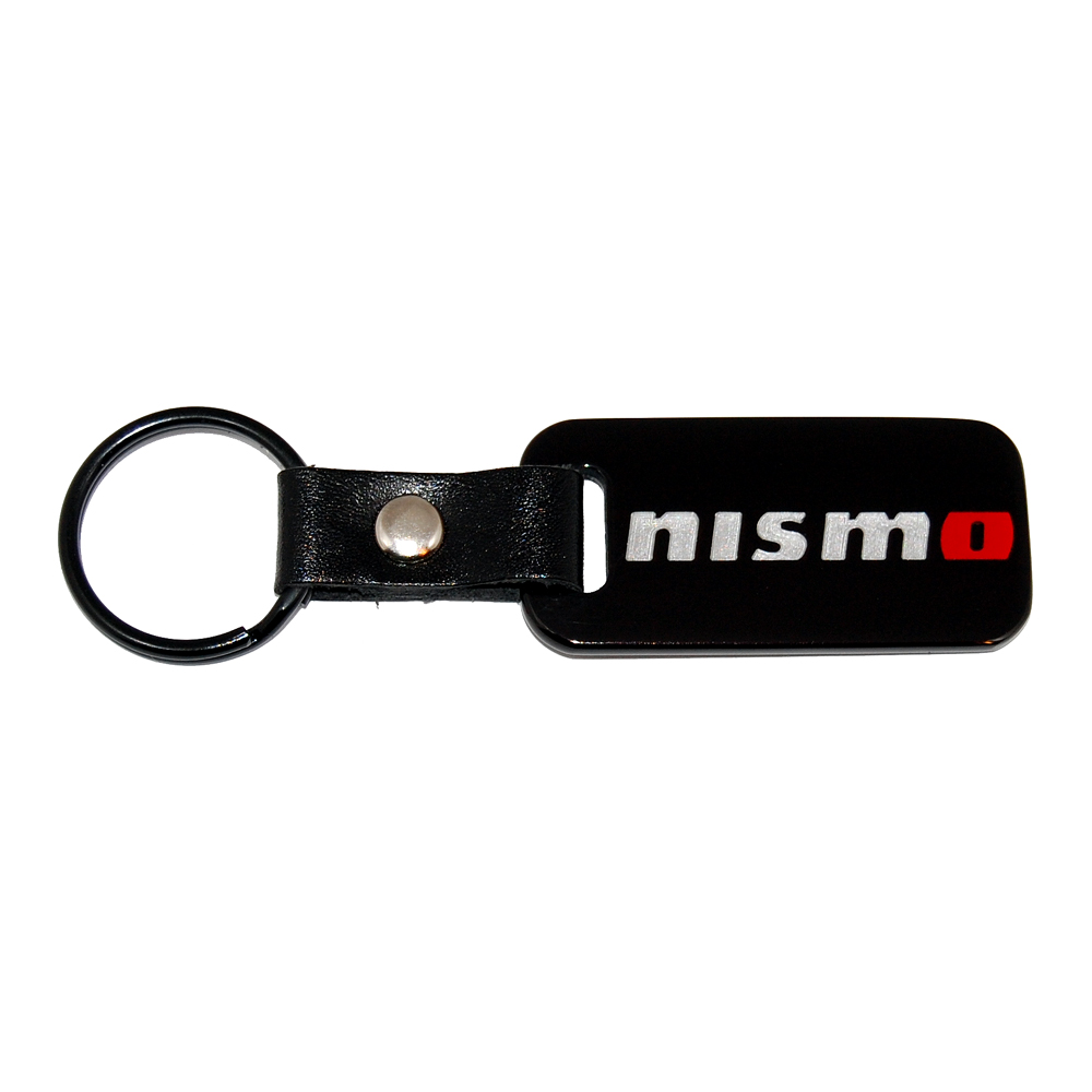 NISMO Satin Black Key Chain / Fob Engraved