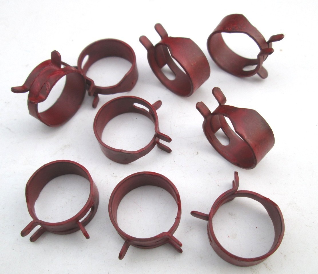 11/16" OD Hose Clamps Spring Action Clamps (25) 5/16" Width