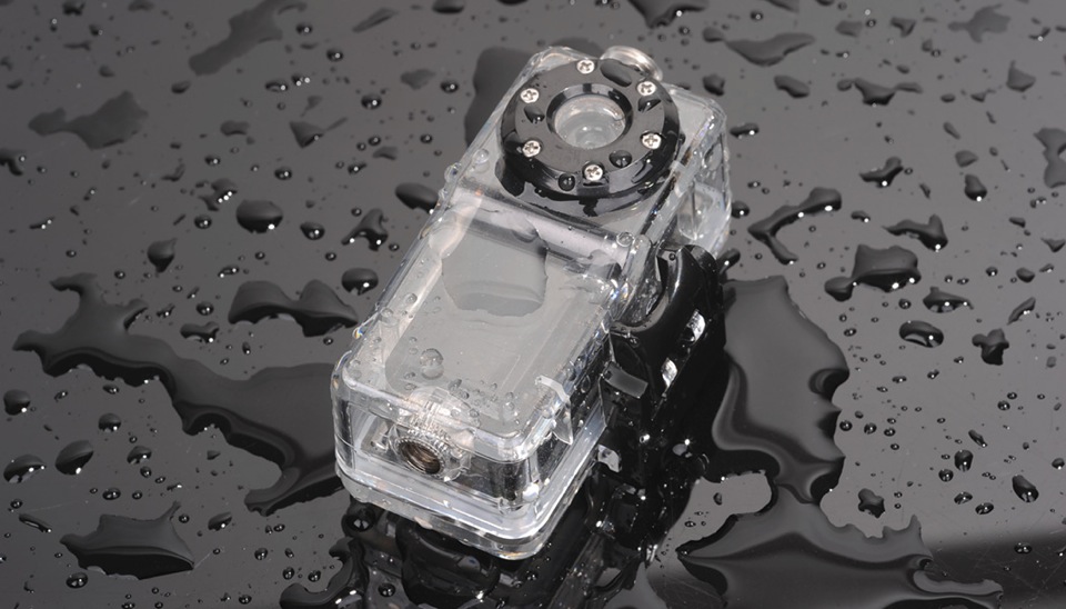 World's Smallest Voice Recorder/Camera 72P80ThumbCamWaterCase