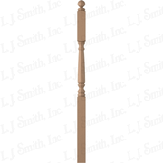 LJ-4155 3" X 58" Second Floor Landing Newel