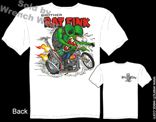 Rat Fink Shirt Chopper Brother Ratfink Ed Big Daddy Roth T
