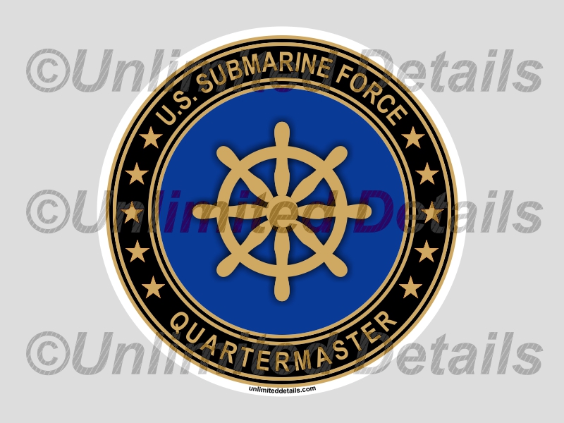 Quartermaster (QM) Insignia Decal