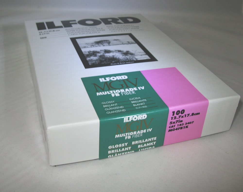Ilford Multigrade FB Classic Gloss Variable Contrast Paper 5" x 7", 100
