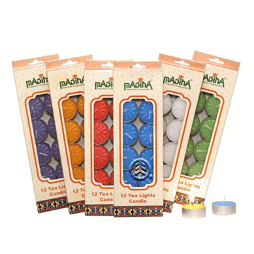 Madina Candle For Oil Burner 12PC(1Box)