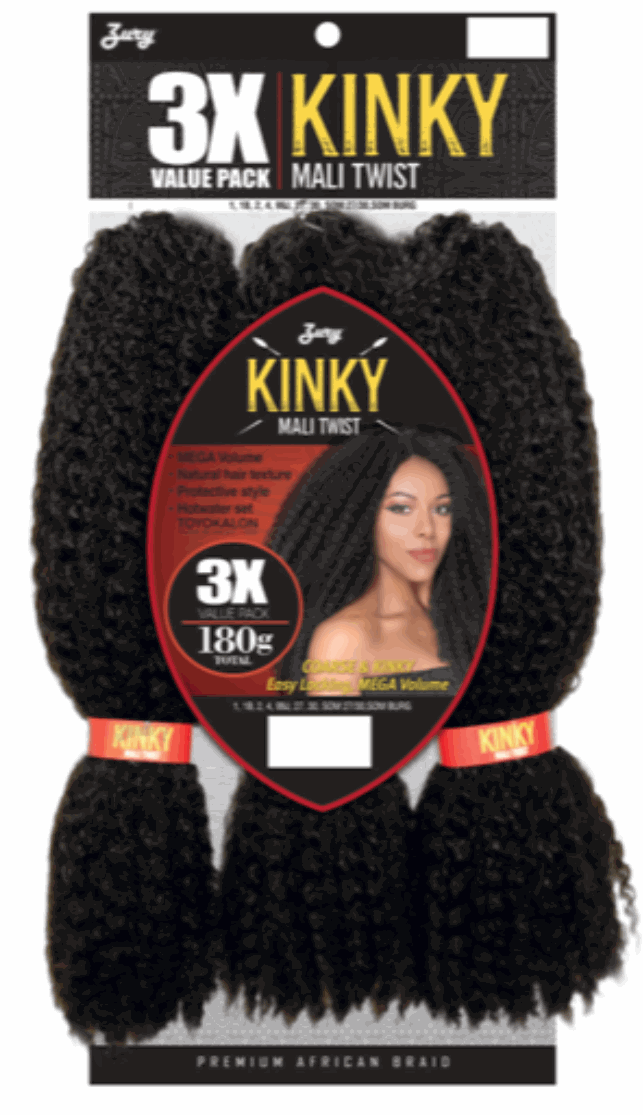 Zury Toyokalon 3X Kinky Mali Twist Braid
