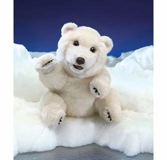 polar bear puppet