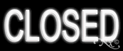 Closed Economic Neon Sign