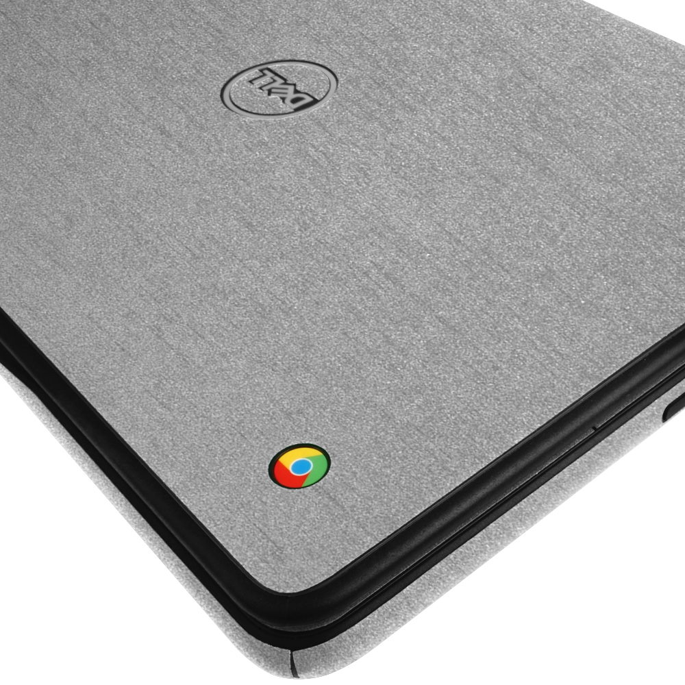 Dell Chromebook 5190 TechSkin Brushed Aluminum Skin