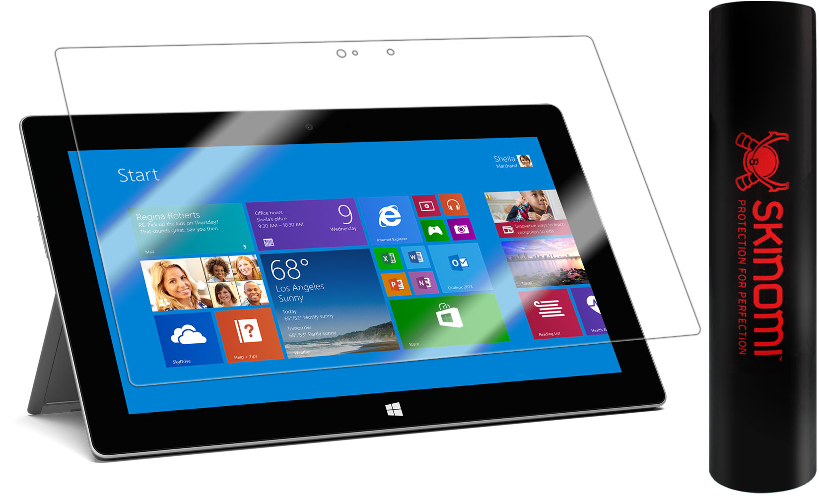 Skinomi TechSkin Microsoft Surface 2 Screen Protector